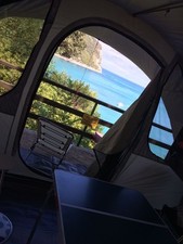 Tenda Da Campeggio Usata Bertoni Tunnel 5 Posti