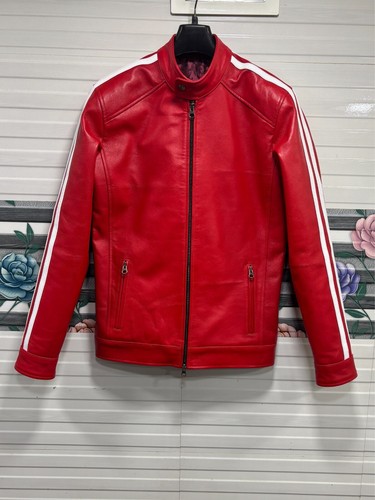 Cappotto uomo rosso bomber