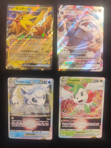 Set lotto carte pokémon ita - carte,