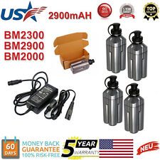 Mulinello da Pesca Elettrico Daiwa 1000 Tanacom 750 BM2300 BM2900 Batteria+Caricabatterie 2,5AH