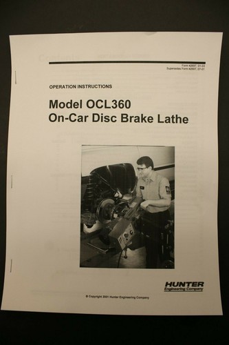 Hunter ocl360 the - hunter, brake