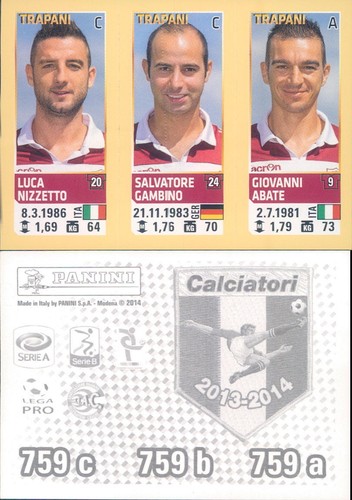 Figurina calciatori panini - figurina,