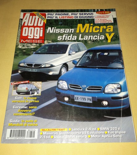 Auto oggi mese - oggi, mese-22-1998-