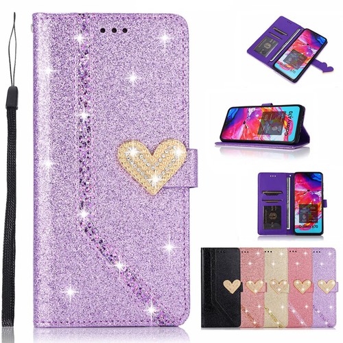 Custodia portafoglio glitter