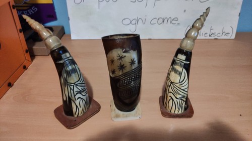 Oggetti etnici nigeriani tris - etnici,