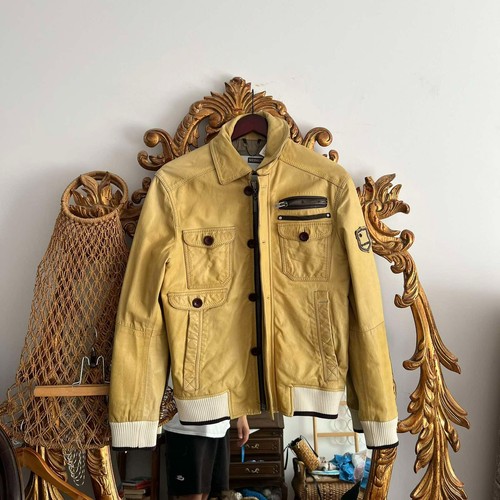 Rara giacca pelle vintage - giacca, di