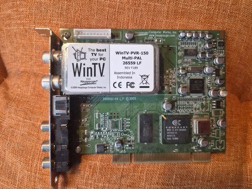 Hauppauge wintv pvr 150 - hauppauge, pci