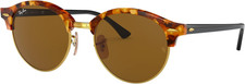 Occhiali da sole Ray-Ban RB4246 Clubround rotondi