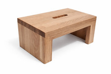 Poggiapiedi rovere massello