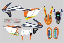KIT GRAFICA KTM EXC EXC-F 250tpi 300tpi 350 450 500 2017 2018 2019