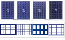 VASSOIO GRANDE IN FLOCCATO BLU