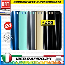 BACK COVER SCOCCA POSTERIORE VETRO+BIADESIVO PER HUAWEI HONOR 9 STF-L09 AL00