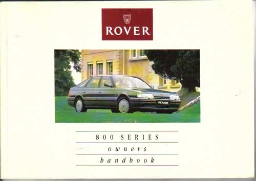 Rover 800 series - rover, se
