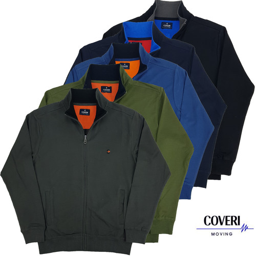 Felpa giacca pullover aperta - felpa,