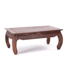 OPIUM TAVOLINO DA SALOTTO "EAST" | Mogano, 100x60x41 cm | Tavolino da salotto, tavolino da divano 