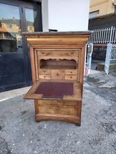 ANTICO SECRETERE RIBALTINA CAPUCCINO NOCE