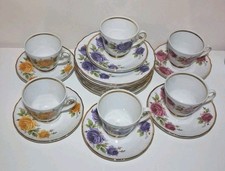 Set Tazze Trittico Porcellana