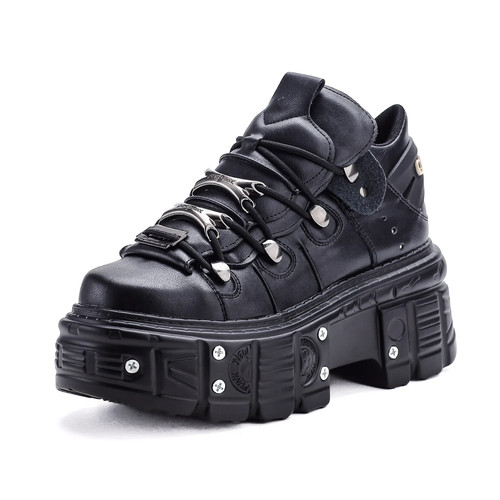 Scarpe mamma stile punk fondo