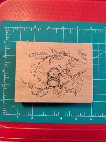 Timbro gomma legno - stampa, rosa