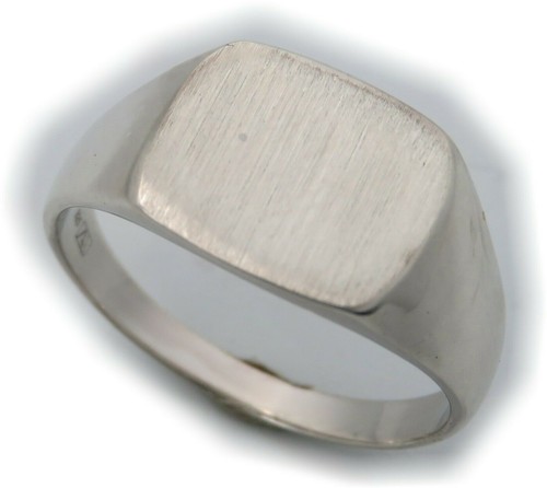 Anello uomo nuovo rettangolare