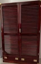 Occasione Armadio classico stile marina in vero legno di mogano
