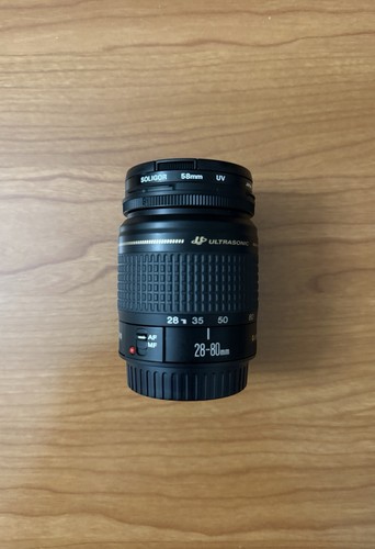 Canon 80mm 5 - 28-80mm, iv