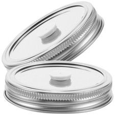  2 Pcs Vasetti Ermetici Tappi