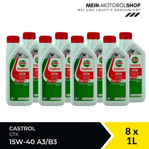 Castrol gtx 15w b3 - 15w-40, a3/b3