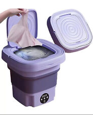 MINI LAVATRICE PIEGHEVOLE PORTATILE 8 LITRI LAVATRICE DA CAMPEGGIO CENTRIFUGA