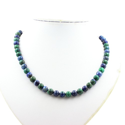 Collana perle azzurrite - collana,