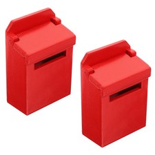 2 pezzi in legno mini cassetta postale mestici piccole cassette postale