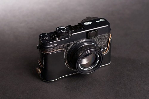 Borsa mezza fotocamera - , vera