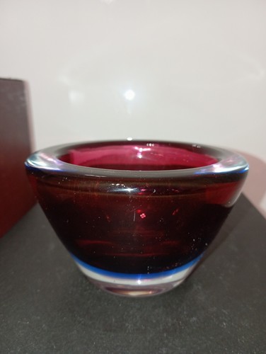 Vaso murano rosso - vaso,