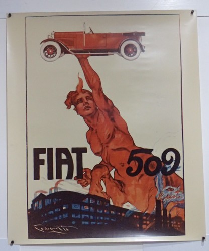 Fiat 509 manifesto codognato - 509,
