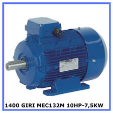 motore elettrico trifase 1400 giri V380 per compressore betoniera mec132M  10HP