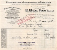 Facture 1938 instruments - facture,