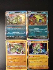 Tyranitar Collezione Italiano Set Reverse Holo E Holo Diversi Originali