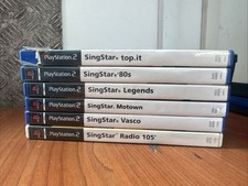 lotto ps2 singstar 6 titoli