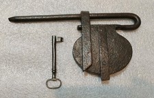 Lucchetto Antico,Catenaccio Con Chiave