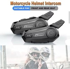 Coppia Interfoni Bluetooth Moto Scooter Nuovo