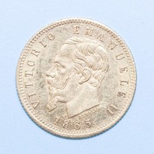 VITTORIO EMANUELE II 5 LIRE