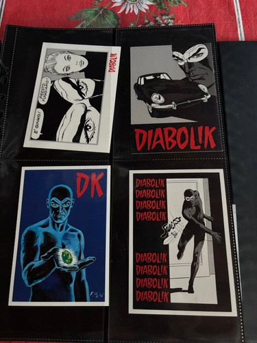 Diabolik cartoline e - 10,