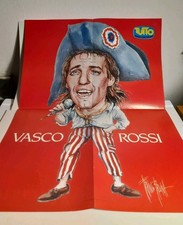 Vasco Rossi - Poster Ritratto Allegorico di Franco Bruna - Tutto Musica e Spett