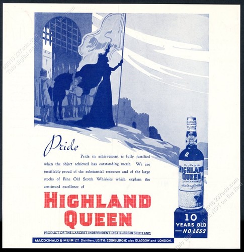 1937 highland queen - 1937, scotch