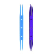 2pz Navette per Chiacchierino 87x7x3mm Navette Colorate,Lago Blu Blu