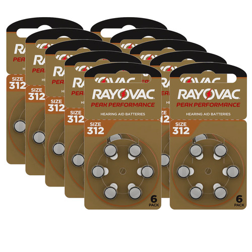 Rayovac 312 peak - 312, performance