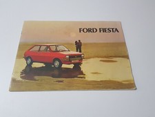 BROCHURE DEPLIANT FORD FIESTA 1977 + DEPLIANT ACCESSORI FORD FIESTA EPOCA
