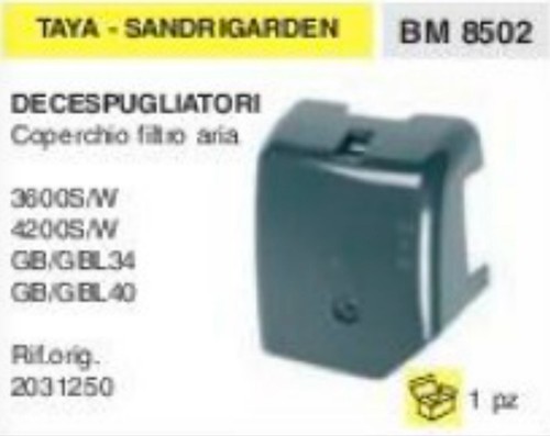 Coperchio filtro aria - coperchio,