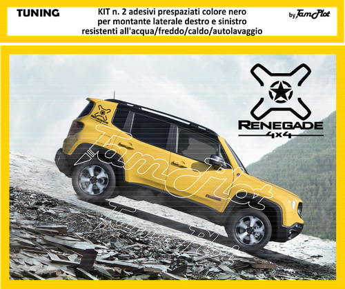 Adesivi jeep renegade per - adesivi,