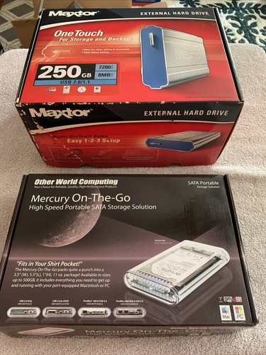 Maxtor one touch external hard - touch,